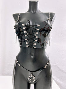 Mistress PVC corset