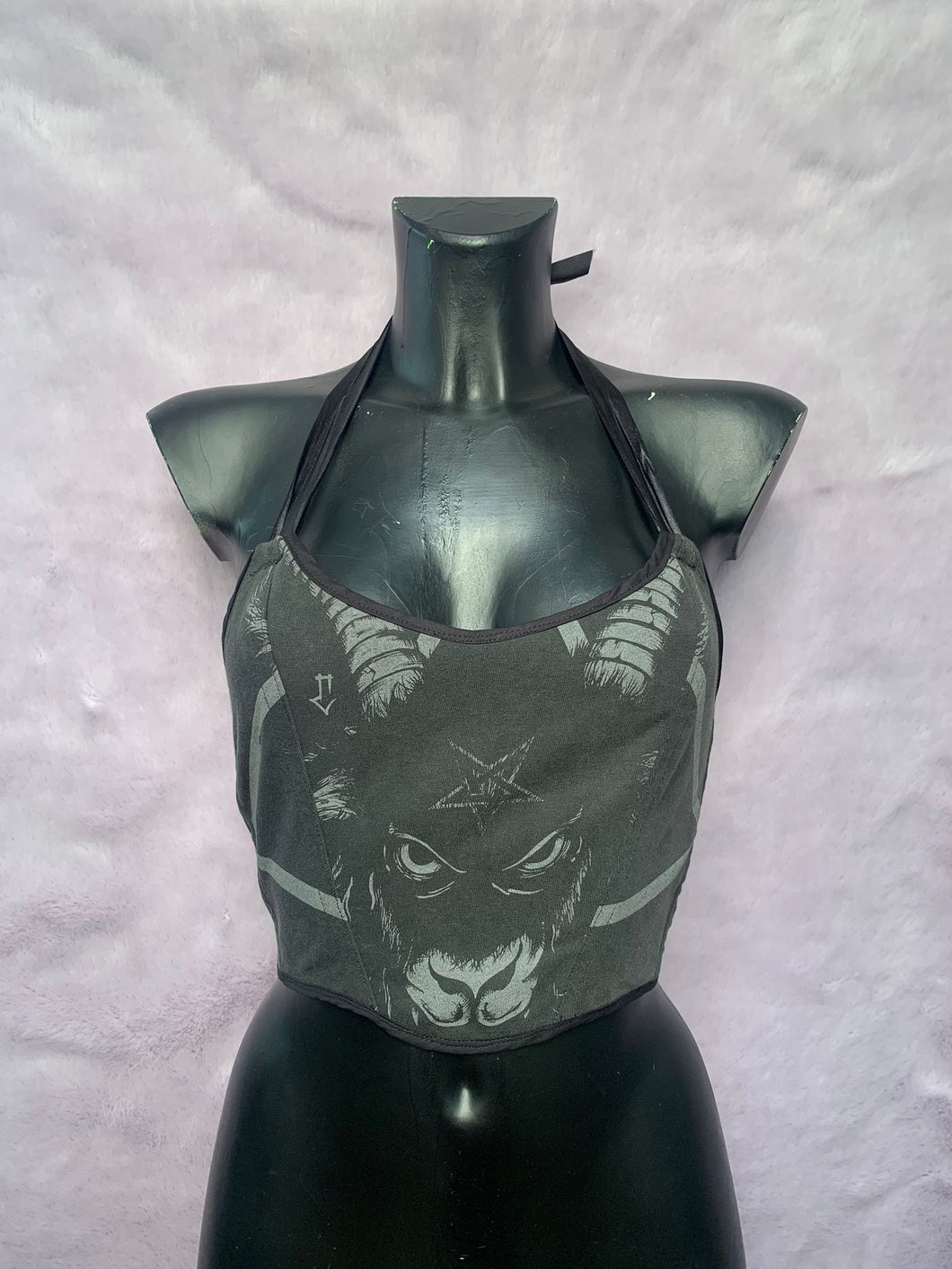 The baphomet corset top